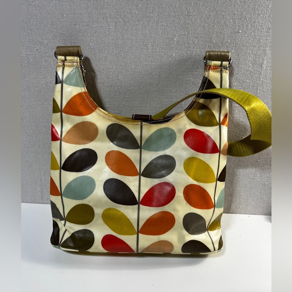 Orla Kiely Bags Orla Kiely Coated Canvas Midi Sling Crossbody Bag